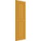 Ekena Millwork True Fit PVC, Two Equal Raised Panel Shutters, Turmeric, 18W x 59H, PR TFP101RPF18X059TU - alternate 7